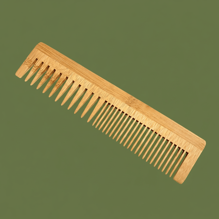 Bamboo Dual Pocket Comb
