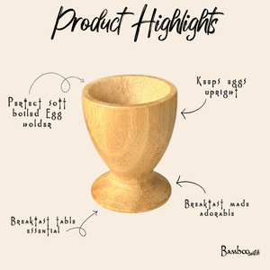 Bamboo Egg Cup