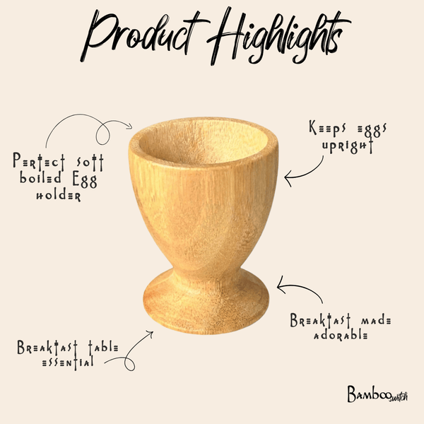 Bamboo Egg Cup