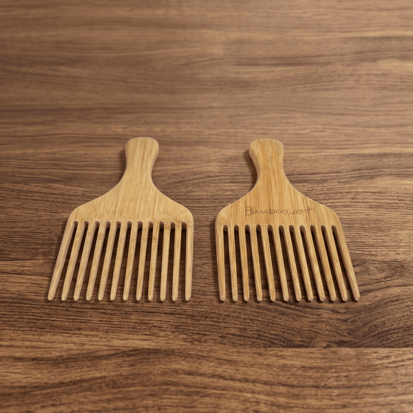 Bamboo Hair Pick