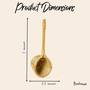 Bamboo Hand Woven Tea Strainer