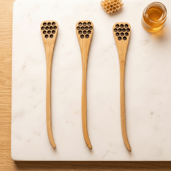 Bamboo Honey Dipper Spoon