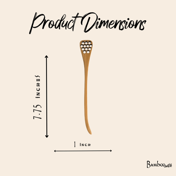 Bamboo Honey Dipper Spoon