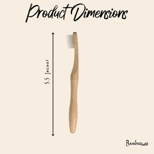 Bamboo Kids Toothbrush | Compostable Bristle