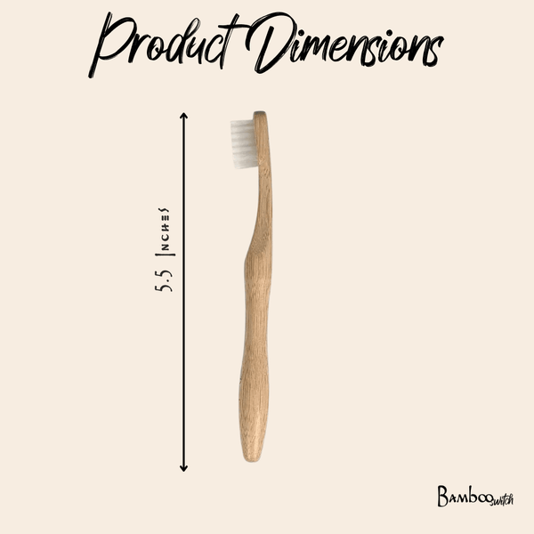Bamboo Kids Toothbrush | Compostable Bristle