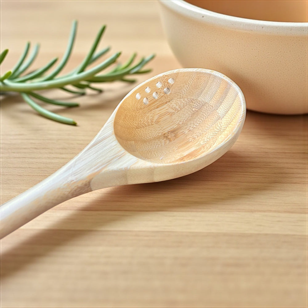 Bamboo Ladle | Straining Spoon