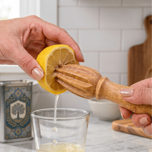 Bamboo Lemon Juicer