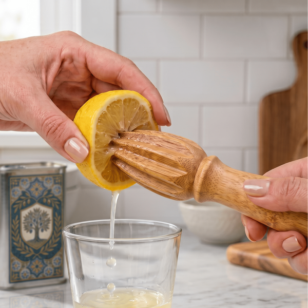 Bamboo Lemon Juicer
