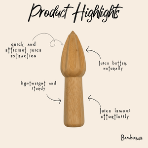 Bamboo Lemon Juicer