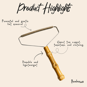 Bamboo Lint Remover