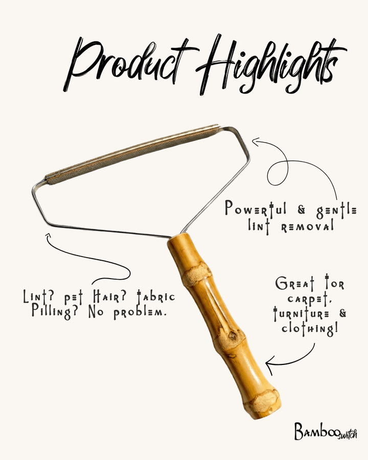 Bamboo Lint Remover