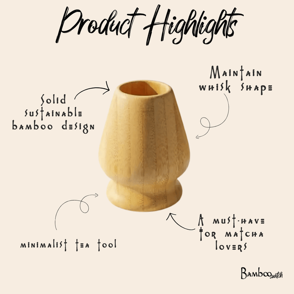 Bamboo Matcha Whisk Holder