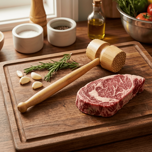 Bamboo Meat Hammer/Tenderizer