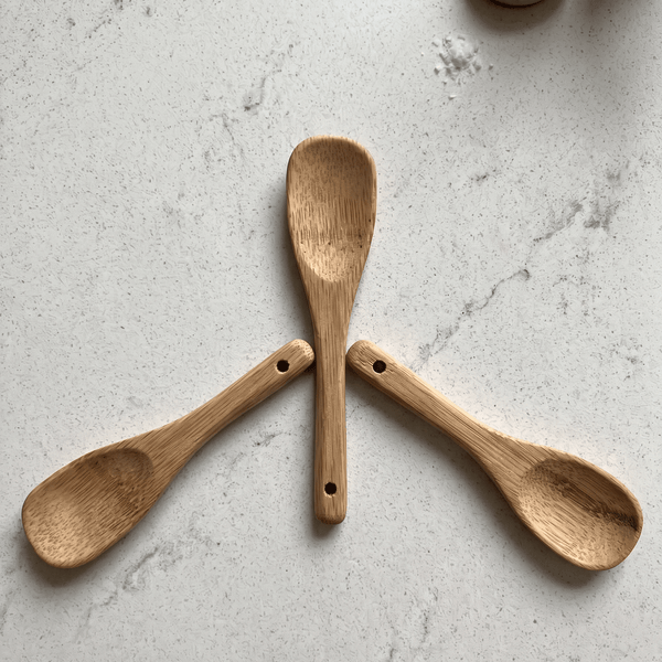 Bamboo Mini Spoon | Square
