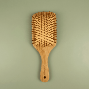 Bamboo Paddle Hair Brush | Classic Handle