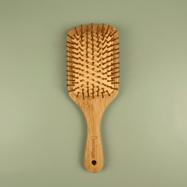 Bamboo Paddle Hair Brush | Classic Handle