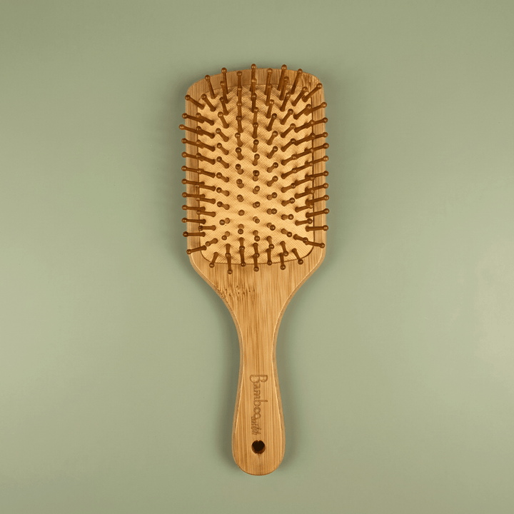 Bamboo Paddle Hair Brush | Classic Handle