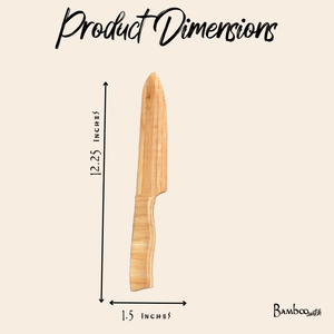 Bamboo Pastry Knife