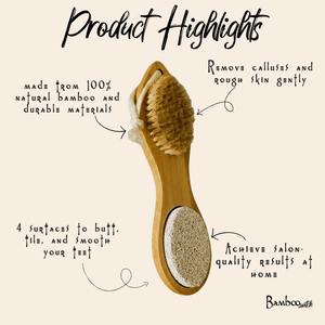Bamboo Pedicure Tool