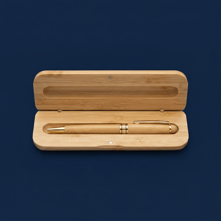 Bamboo Pen in Case