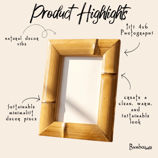 Bamboo Picture Frame