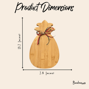 Bamboo Pineapple Cutting Board