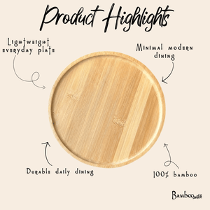 Bamboo Plate | Round