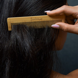 Bamboo Pocket Comb