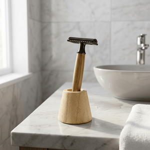 Bamboo Razor Holder