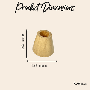 Bamboo Razor Holder