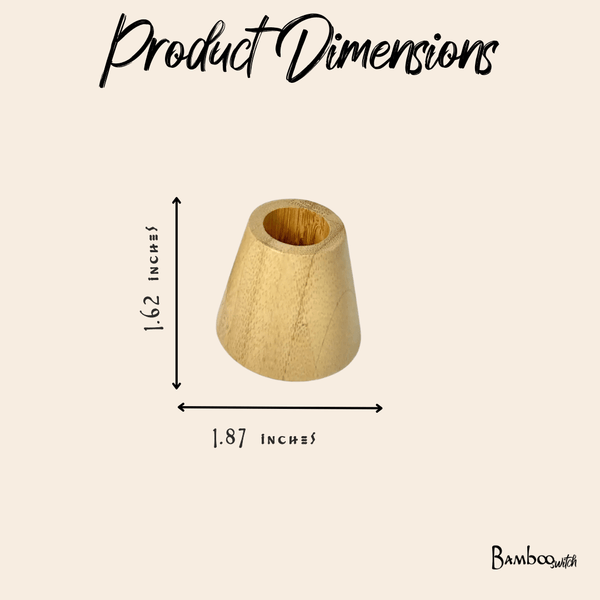 Bamboo Razor Holder