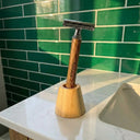 Bamboo Razor Holder