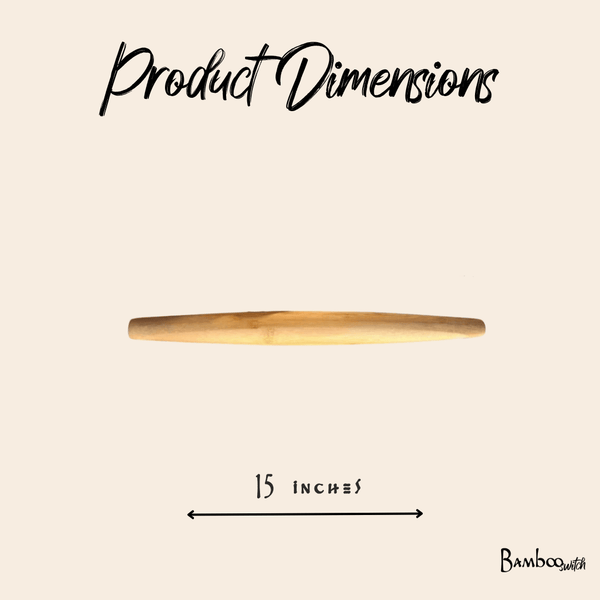 Bamboo Rolling Pin