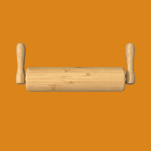 Bamboo Rolling Pin with Handles