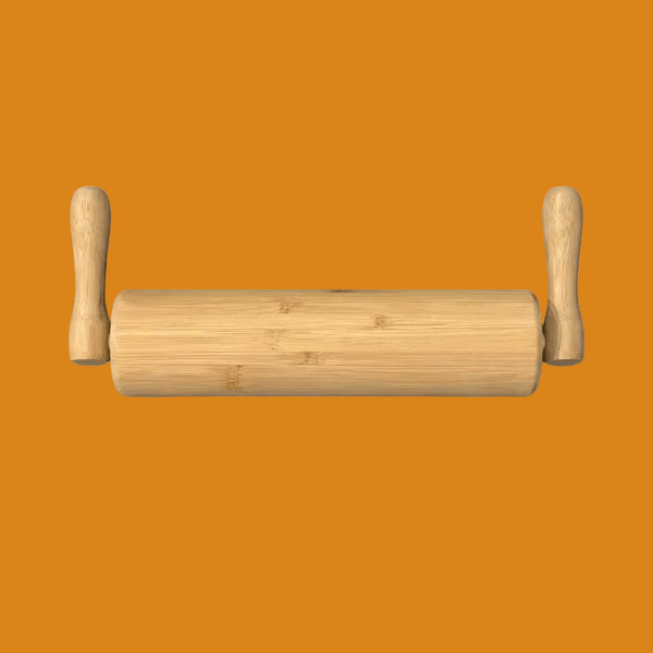 Bamboo Rolling Pin with Handles