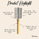 Bamboo Root Flea & Tick Comb