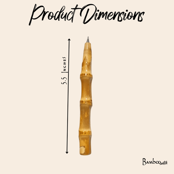 Bamboo Root Pen