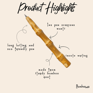 Bamboo Root Pen