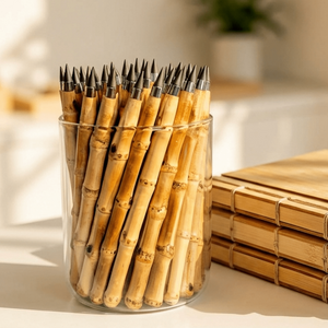 Bamboo Root Pencil | Never Ending
