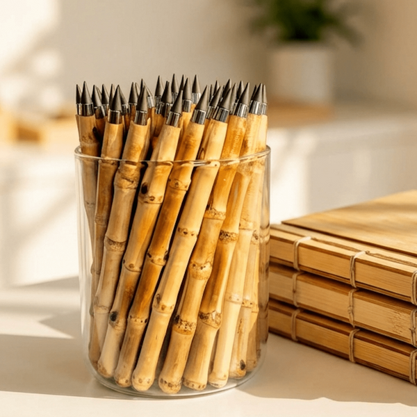 Bamboo Root Pencil | Never Ending