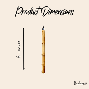 Bamboo Root Pencil | Never Ending