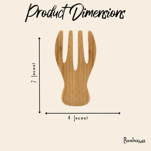 Bamboo Salad Hands | Set of 2