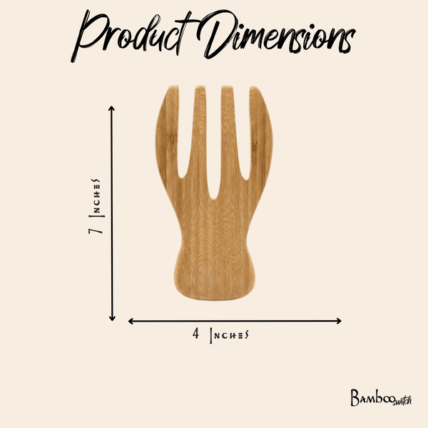 Bamboo Salad Hands | Set of 2