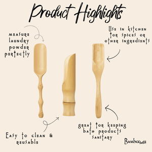 Bamboo Scoop | Long