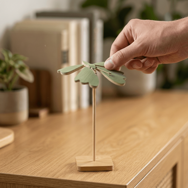 Bamboo Toy | Self-Balancing Butterfly