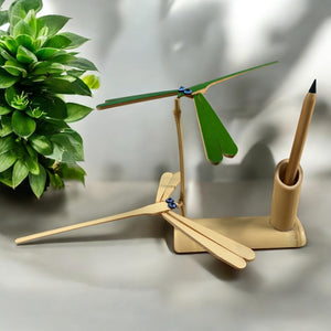 Bamboo Kids Toy | Self Balancing Dragonfly