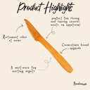 Bamboo Serrated Knife