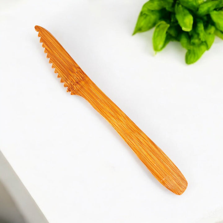 Bamboo Serrated Knife