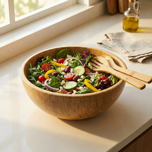 Bamboo Serving Bowl