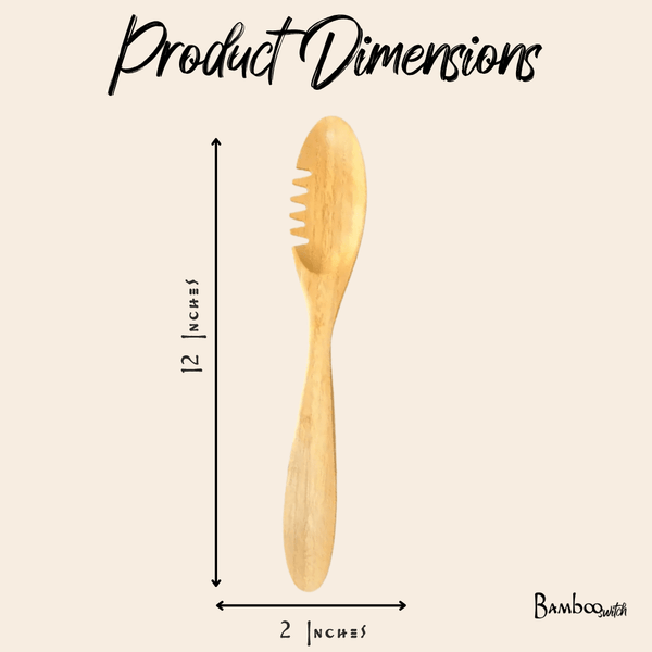 Bamboo Serving Utensil Spoon